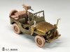 E.T. Model P35-156 U.S.Army Jeep Willys MB 1/4-ton 4x4 Truck Sagged Wheels 1/35
